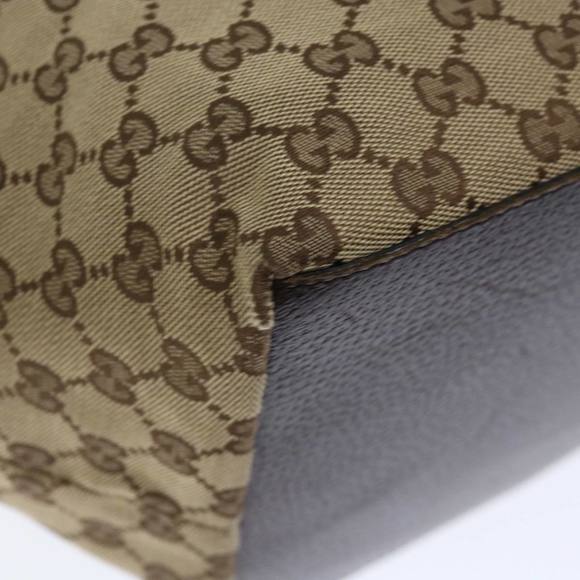 GUCCI GG Canvas Web Sherry Line Hand Bag Beige Red Green 181228 Auth ep4035 - Picture 9 of 16